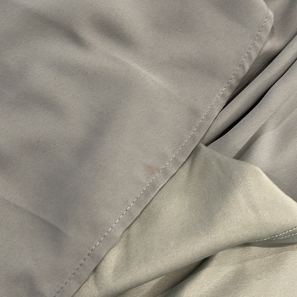 Show Me Your Mumu Soft Charcoal Crisp Caitlin ruffle Maxi dress sz XS - Picture 7 of 7